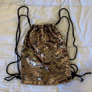 Sequin String Bag